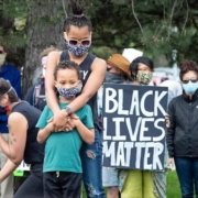 Traverse City Black Lives Matter protest in June 2020